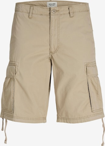 JACK & JONES Cargo Pants 'JPSTCOLE FRANK' in Brown: front