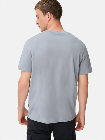 CAMEL ACTIVE T-Shirt aus reiner Baumwolle in Blau