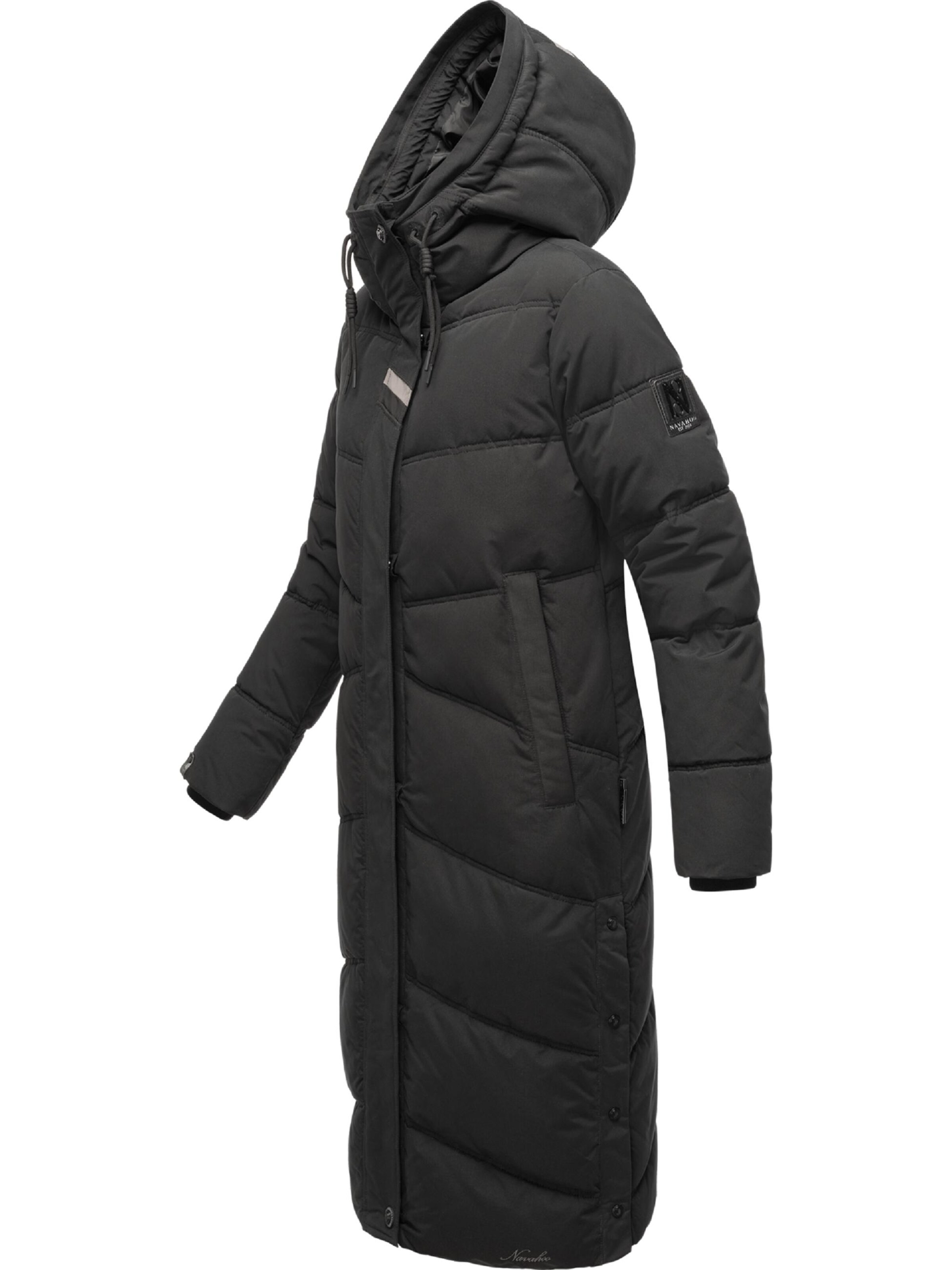 Manteau d’hiver 'Kuschelmausi' NAVAHOO en noir