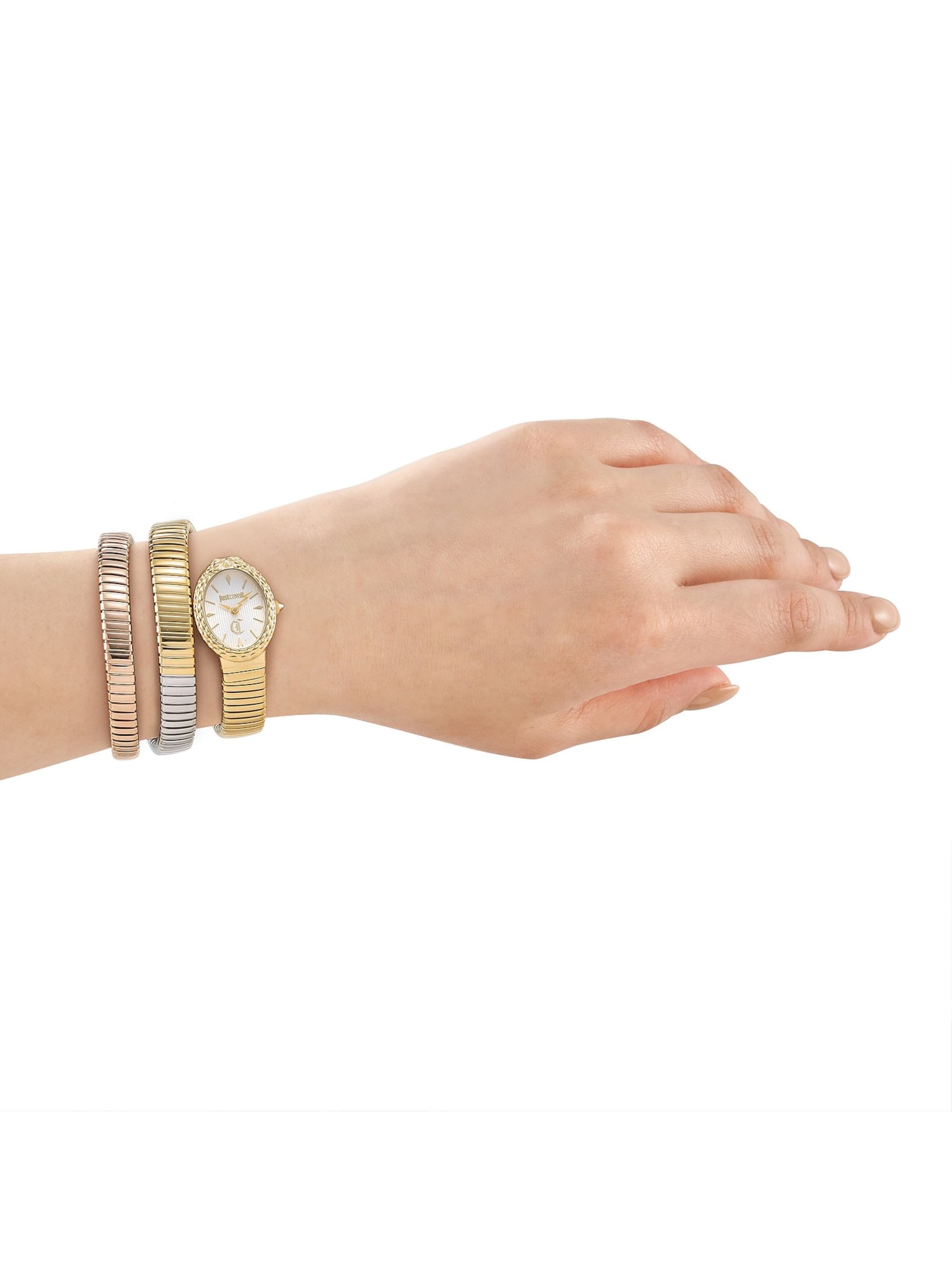 Just Cavalli Analog Watch in Bronze: front