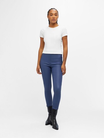 OBJECT Skinny Leggings in Blau