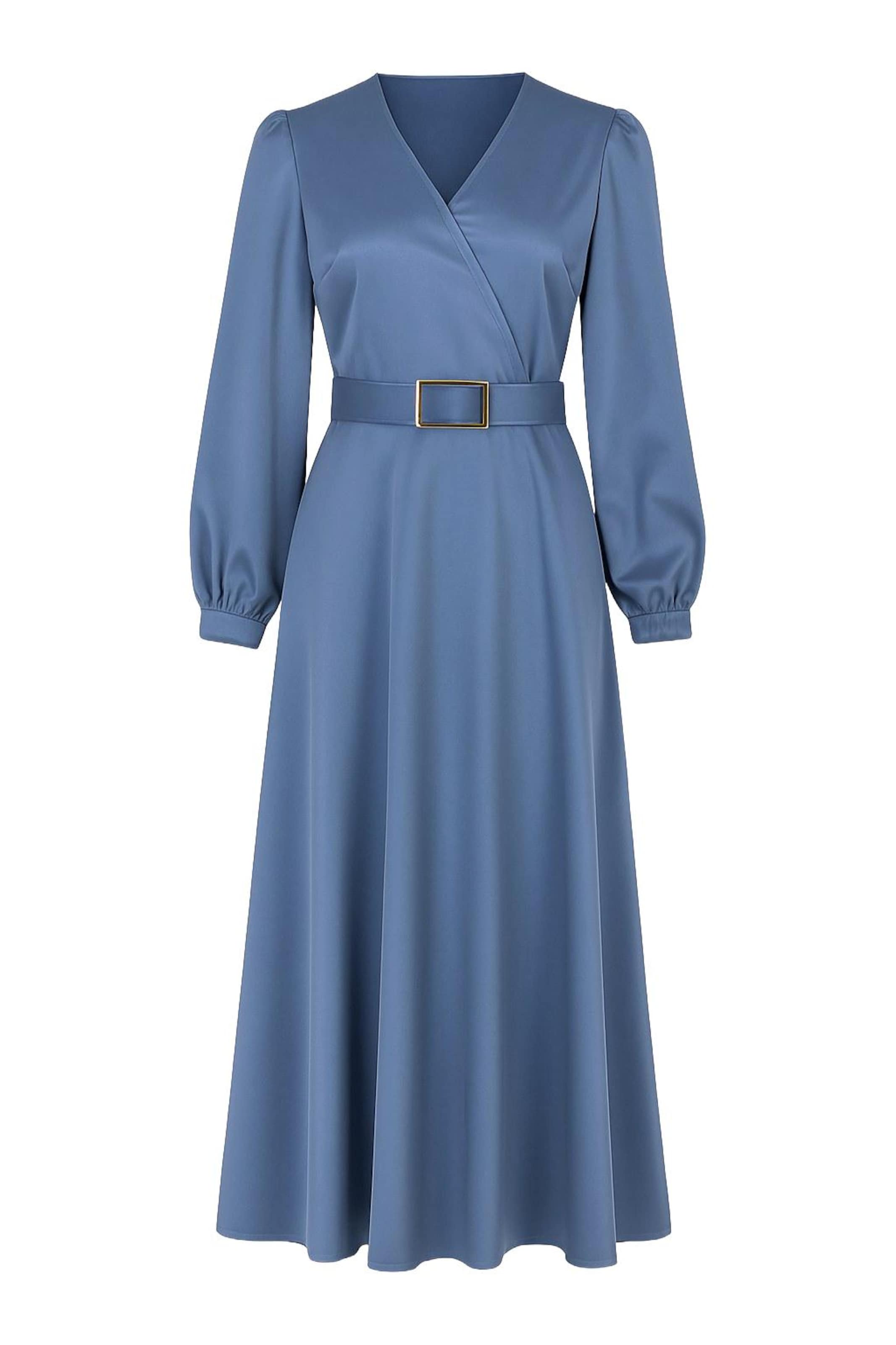 MODAMIHRAM Kleid in blau, Produktansicht