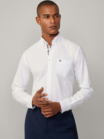 Hackett London Regular Fit Hemd in Weiß: Vorderseite