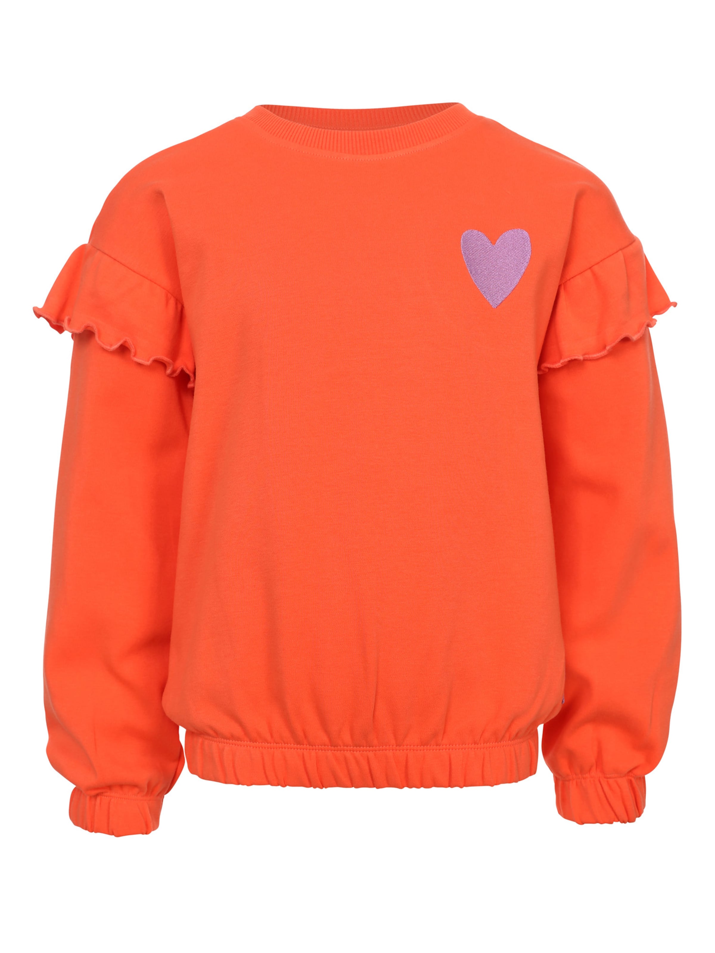 Looxs Revolution Sweatshirt in Oranje: voorkant