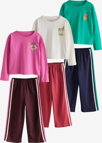 Next - Pijama en verde: frente