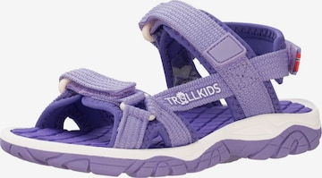 TROLLKIDS Sandale in Lila: Vorderseite