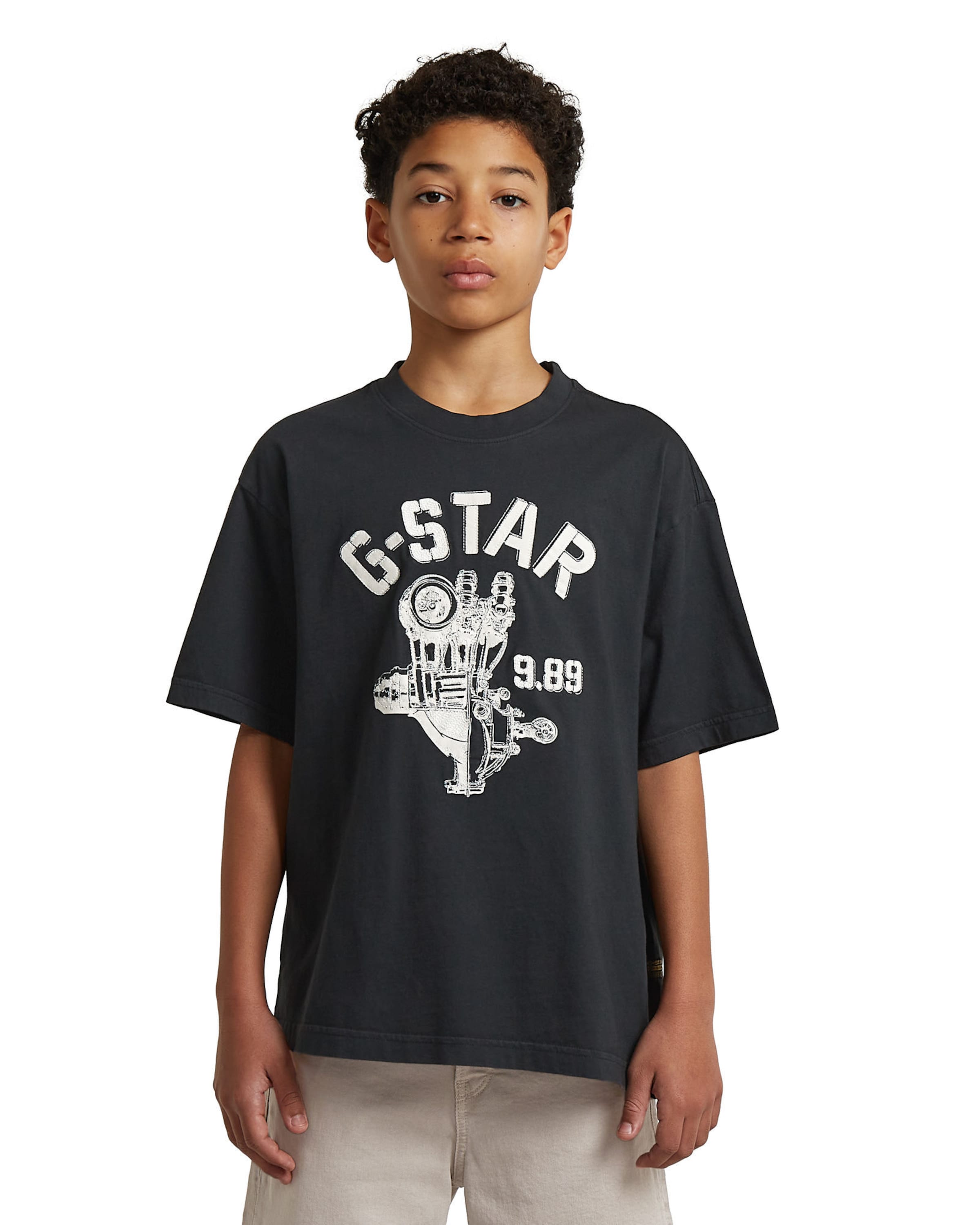 G-STAR T-Shirts-T-Shirt ' ' in Schwarz: Vorderseite