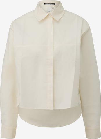 QS Blouse in Beige: voorkant