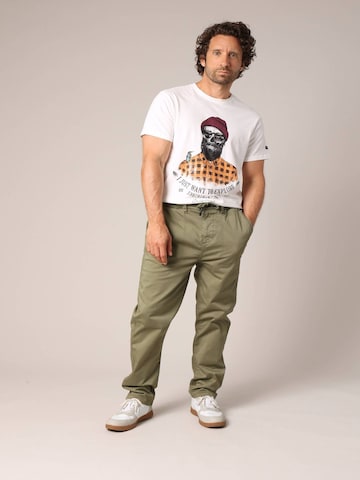 Regular Pantalon Deeluxe en vert