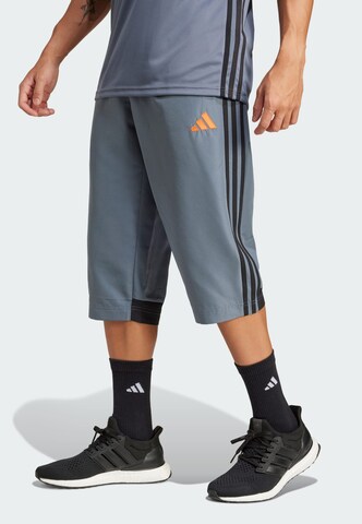 Regular Pantalon de sport 'Tiro 25 Essentials' ADIDAS PERFORMANCE en bleu : devant