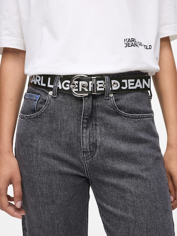 KARL LAGERFELD JEANS - Cintos em preto: frente