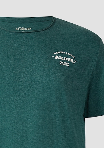 s.Oliver T-Shirt in Grün