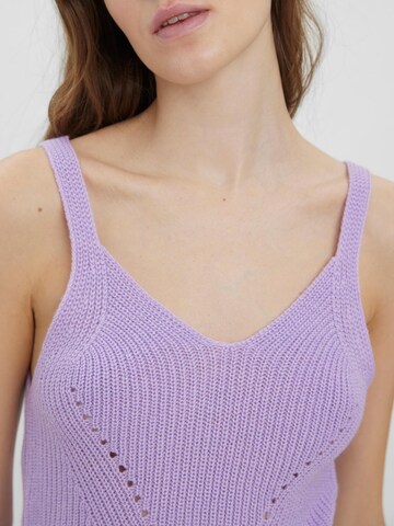 VERO MODA Knitted top 'Henja' in Purple
