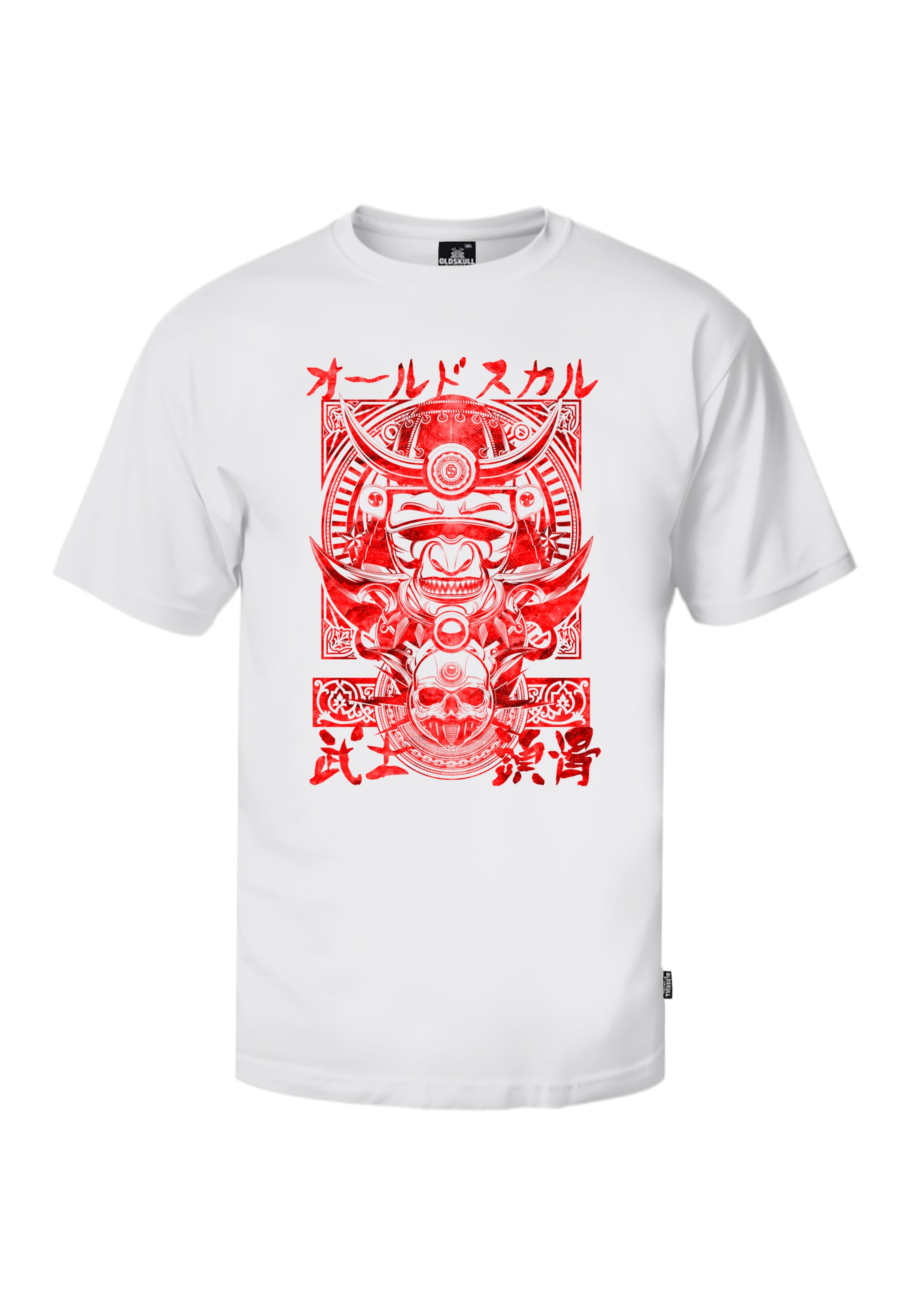 Oldskull Shirt in White: front