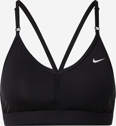 NIKE Soutien-gorge de sport 'Indy' en noir / blanc, Vue avec produit