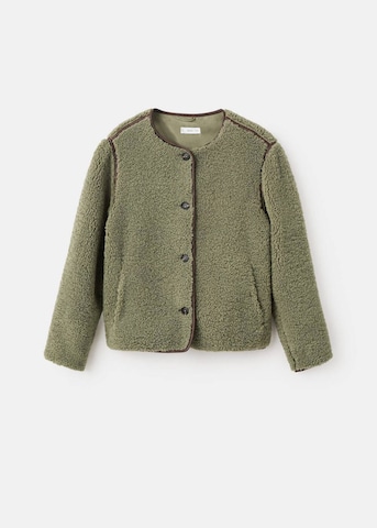 MANGO TEEN Between-Season Jacket in Green