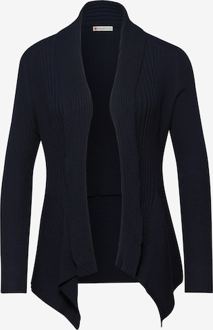 STREET ONE Knit Cardigan in Blue: front