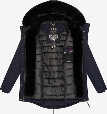 NAVAHOO Winterparka 'Sweety Deluxe' in Blauw