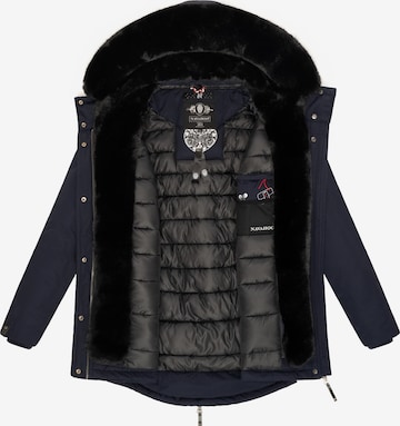 NAVAHOO - Parka de inverno 'Sweety Deluxe' em azul