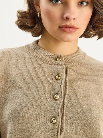 Bianco Lucci Sweter 'Pullover' w kolorze beżowy