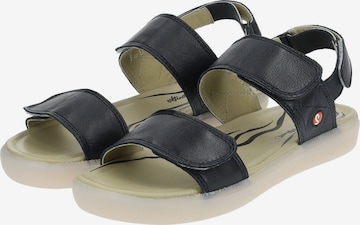 Softinos Strap Sandals in Blue