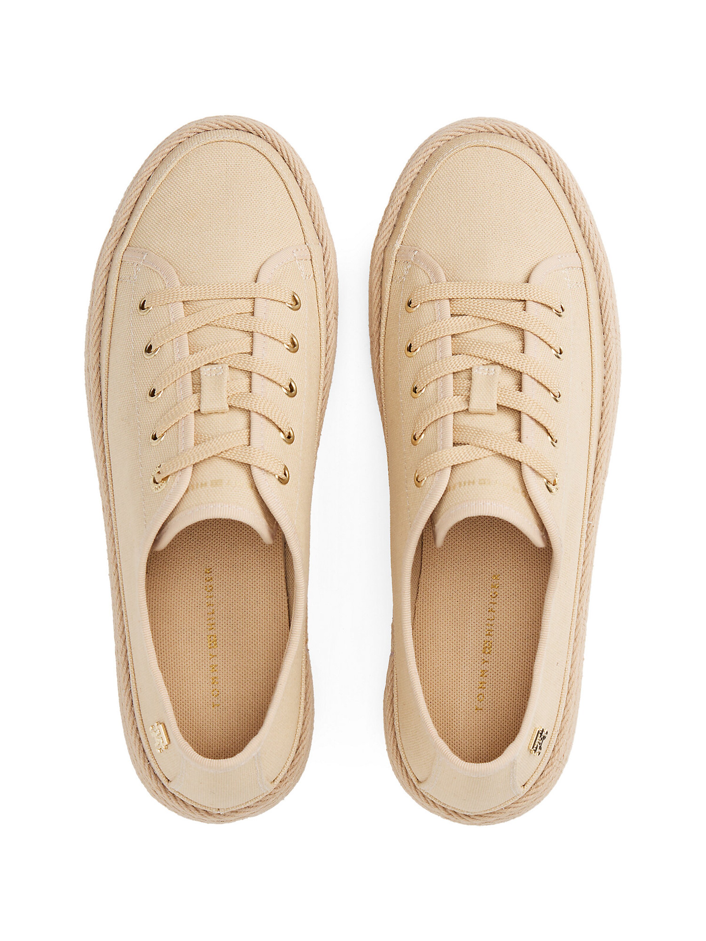 Baskets basses TOMMY HILFIGER en beige