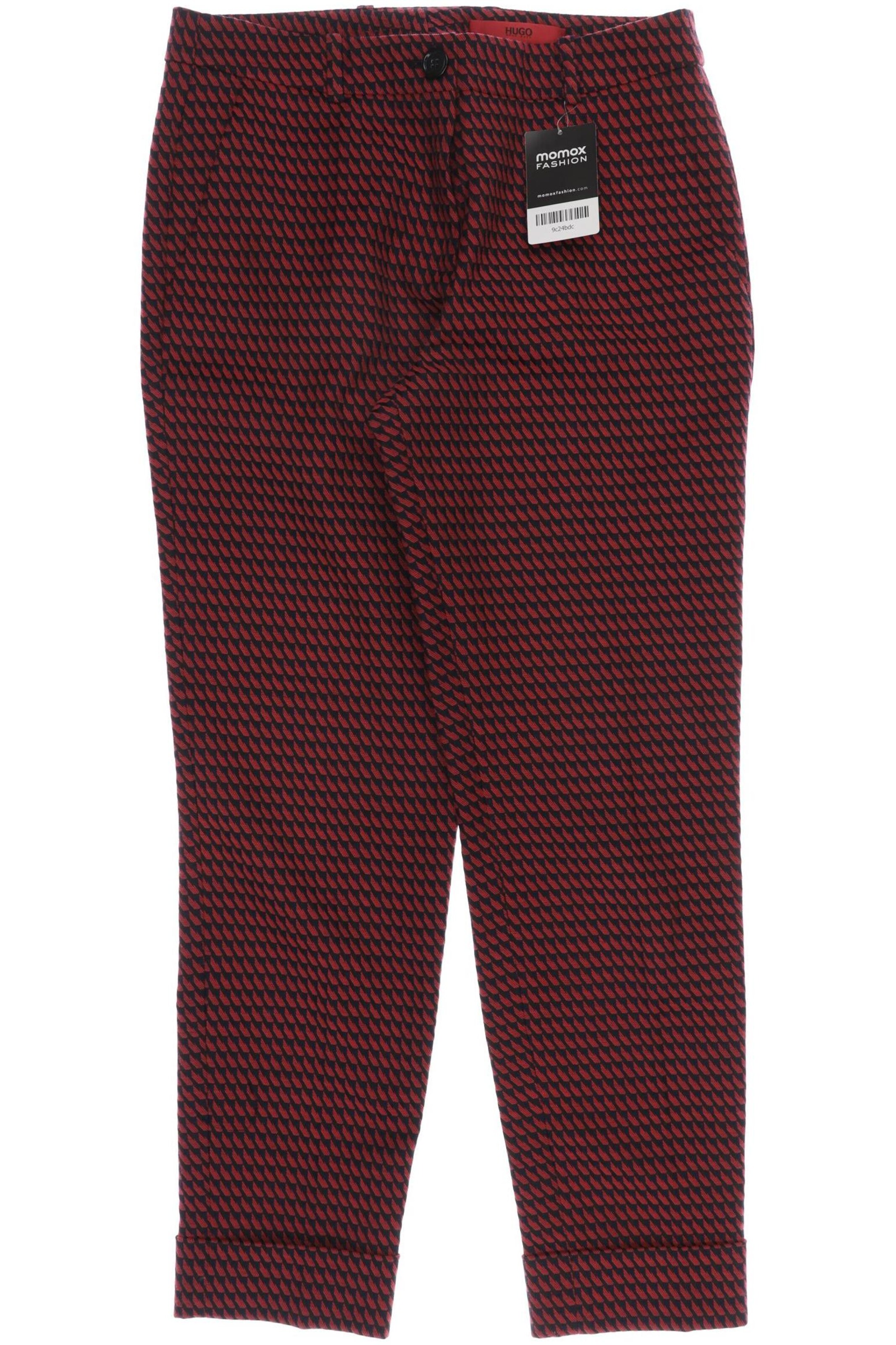 HUGO Pants in S in Red: front