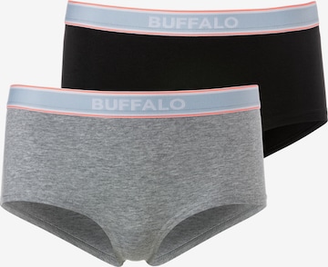 BUFFALO Slip in Grey: front