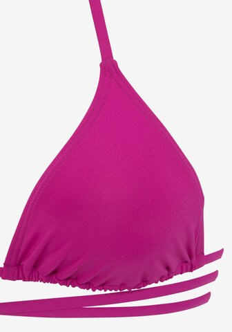 BRUNO BANANI Triangel Bikini in Pink