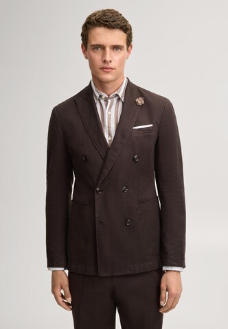 Coupe slim Veste de costume ' Heazy ' JOOP! en marron : devant