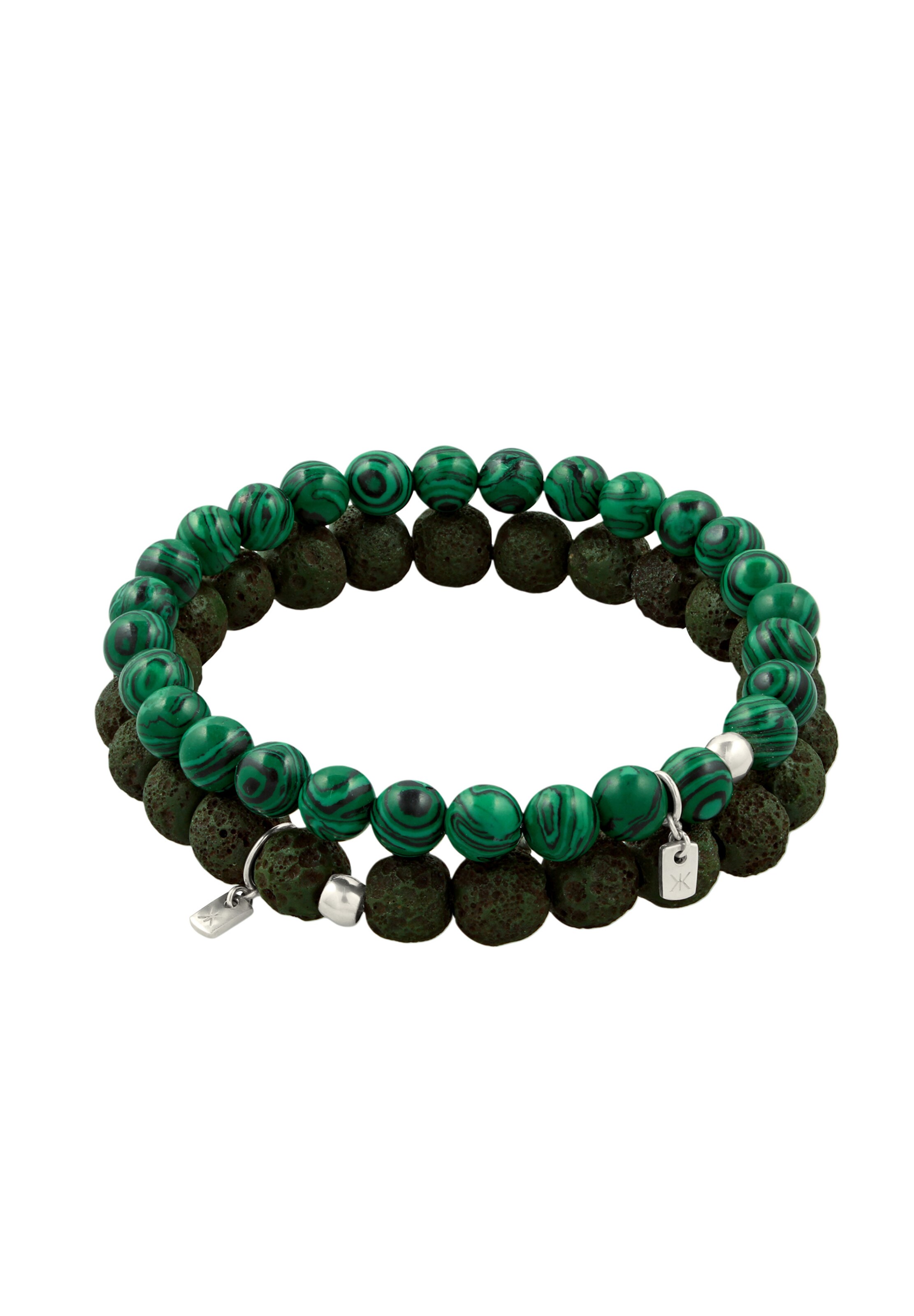 KUZZOI Bracelet in 19 in Green / Black, Item view