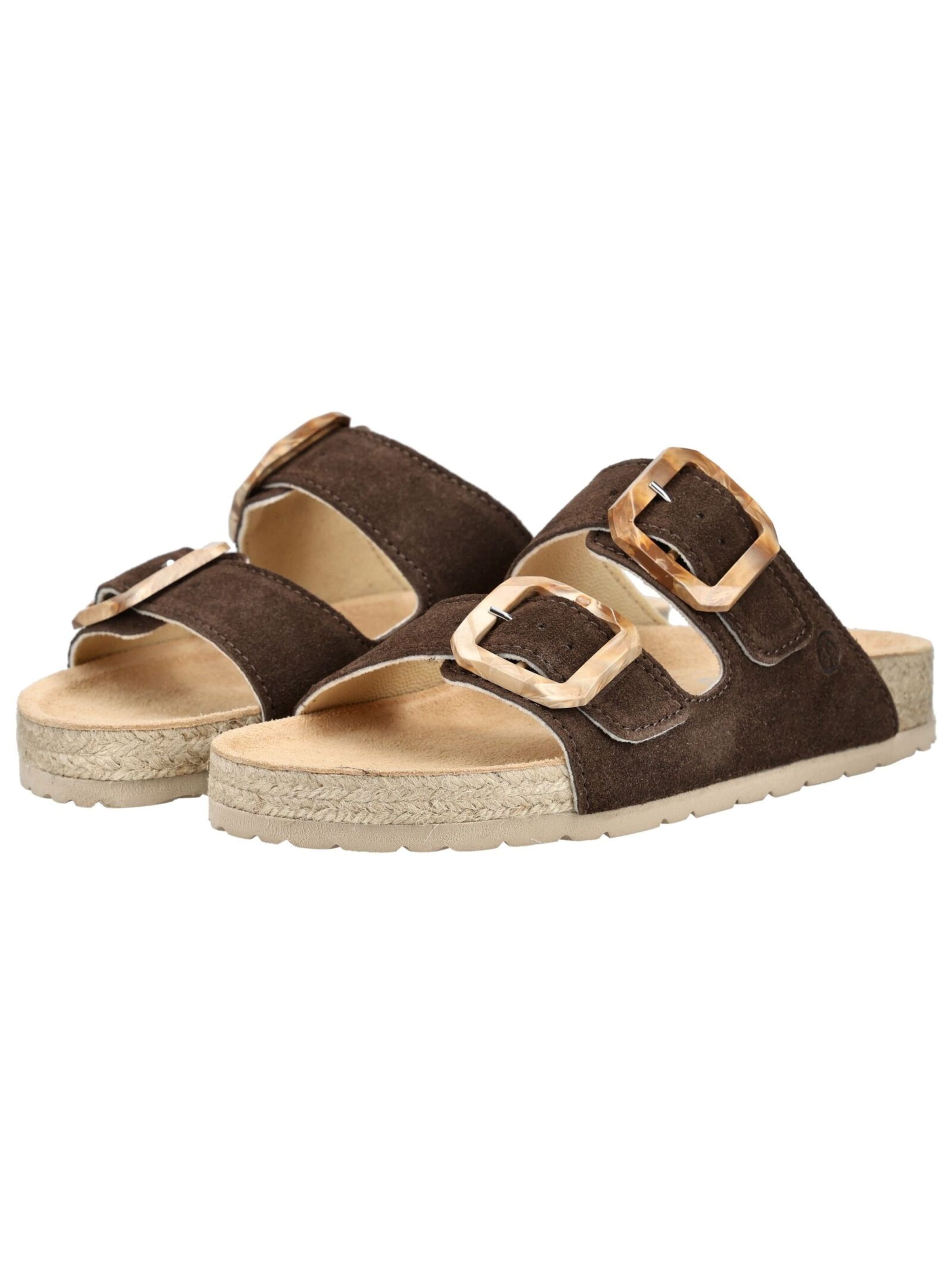 ROHDE Pantolette in Braun