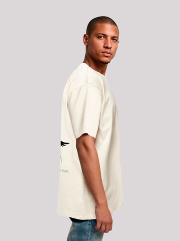 F4NT4STIC Shirt 'Escape Discover the World Pinetree' in Beige