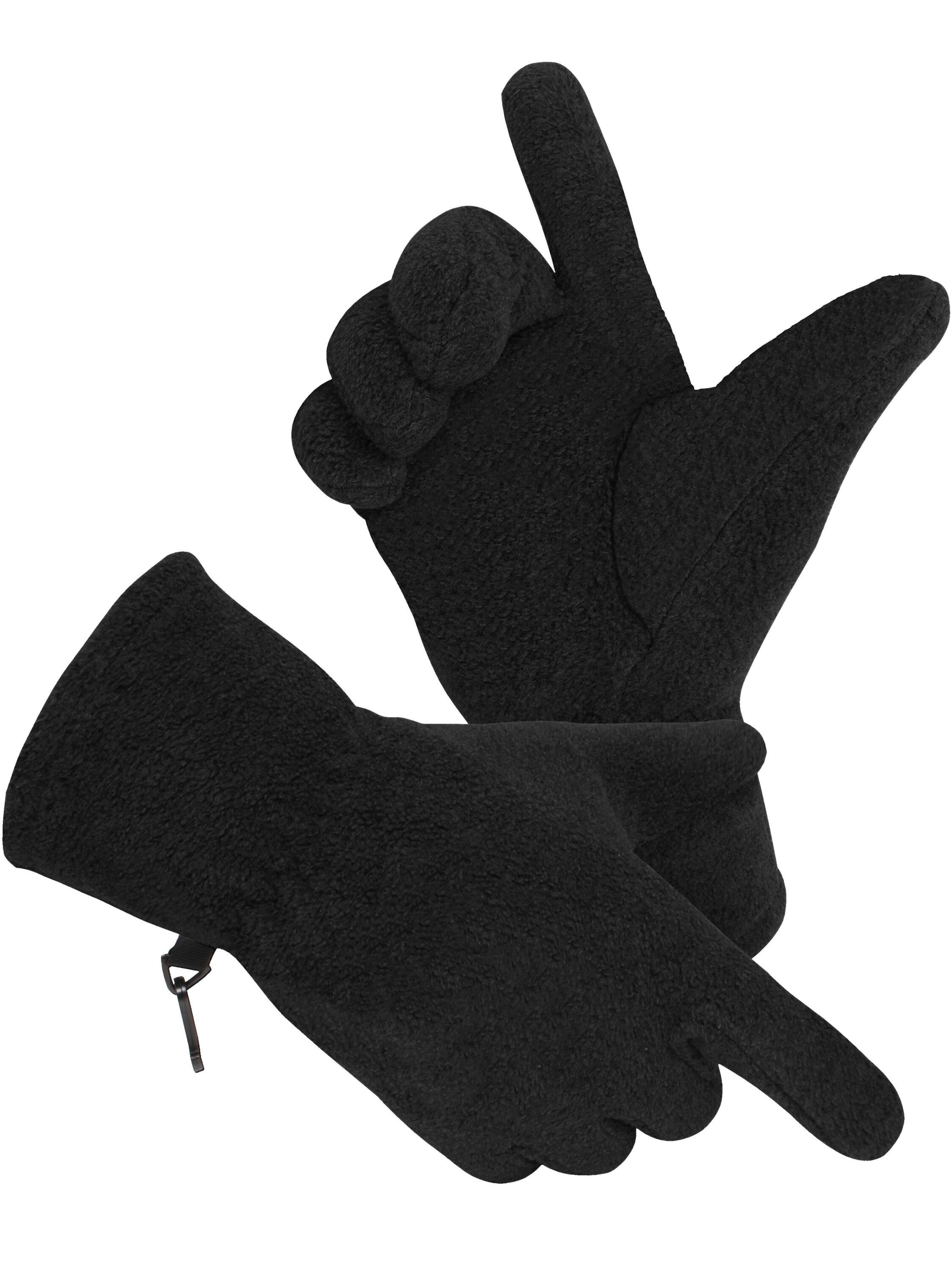 Gants de sport 'Arsuk' normani en noir