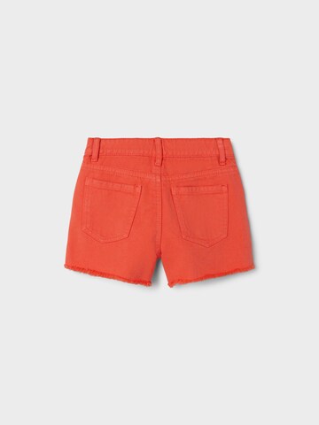 NAME IT Regular Shorts 'Rose' in Rot