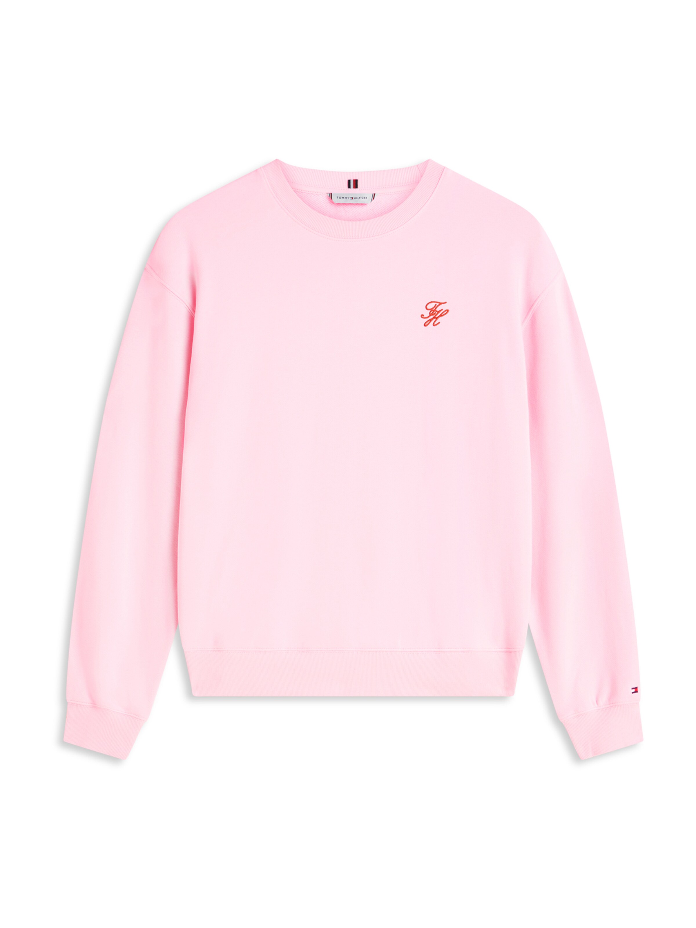 TOMMY HILFIGER Tréning póló - rózsaszín: elől