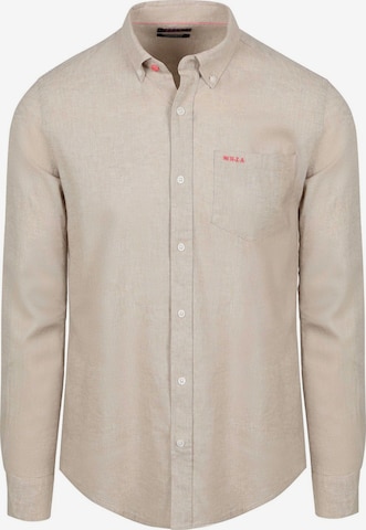 NZA New Zealand Auckland Overhemd in Beige: voorkant