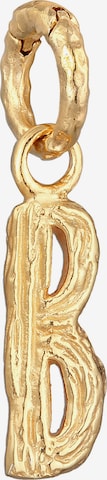 ELLI Pendant 'Buchstabe - B' in Gold: front