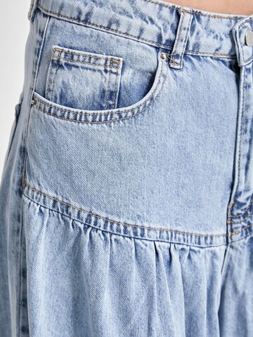 IT'S BASIC Wide leg Jeans 'Relaxed' in Blauw