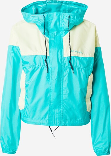 COLUMBIA Outdoor jacket 'Flash Challenger' in Turquoise / Night blue / Pastel yellow, Item view