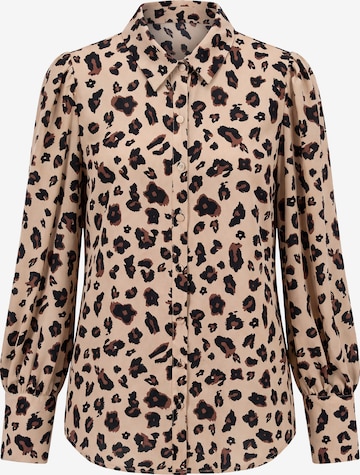 joella - Blusa em bege: frente
