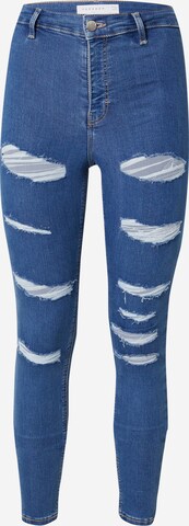 TOPSHOP Skinny Jeans 'Joni' in Blauw: voorkant