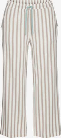 VIVANCE Pyjamahousut värissä beige: etupuoli