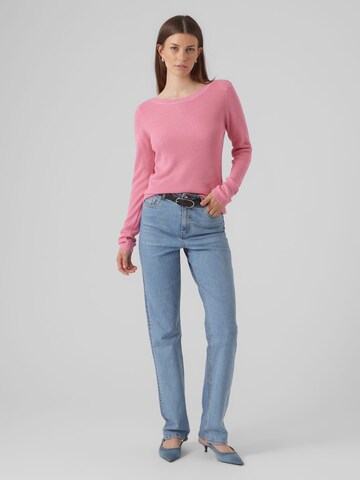 VERO MODA Pullover 'NEW LEXSUN' in Pink