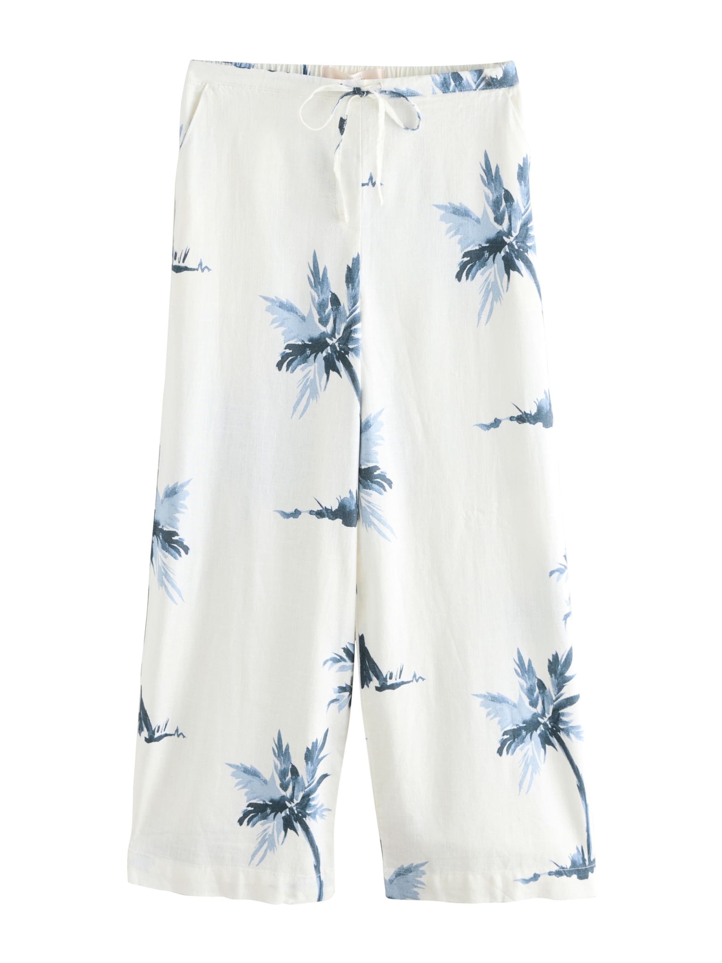 Next Широкий Штаны в Бежевый: спереди