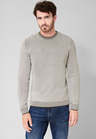 Street One MEN Sweater in Grey: front