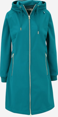 Danefae Between-Seasons Coat 'Jane' in Blue: front