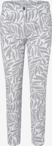 TONI Slimfit Broek 'Be Loved' in Beige: voorkant