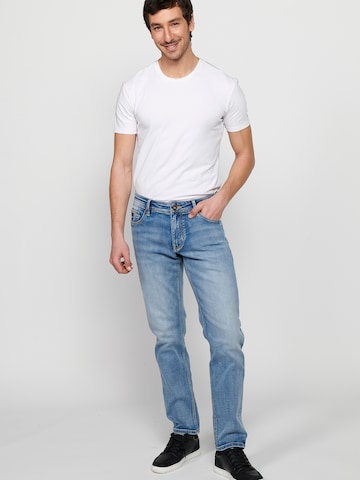 KOROSHI Regular Jeans in Blau