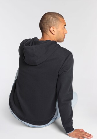 BRUNO BANANI Zip-Up Hoodie in Blue